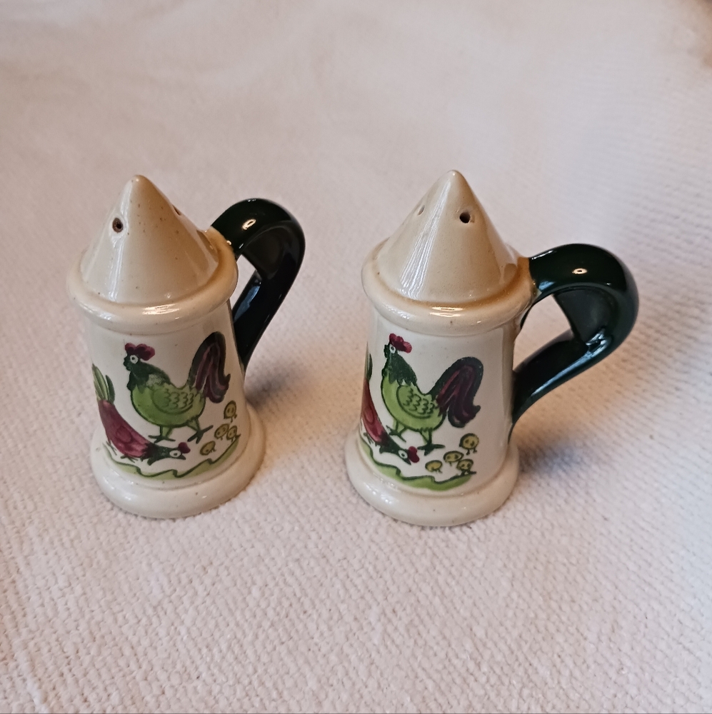 Vintage Poppytrail Salt & Pepper Shakers -  California Provincial